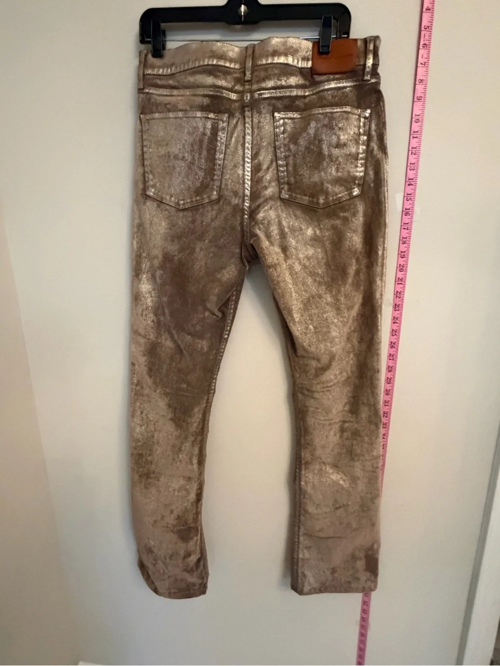 Ralph Lauren Metallic Bronze Jeans